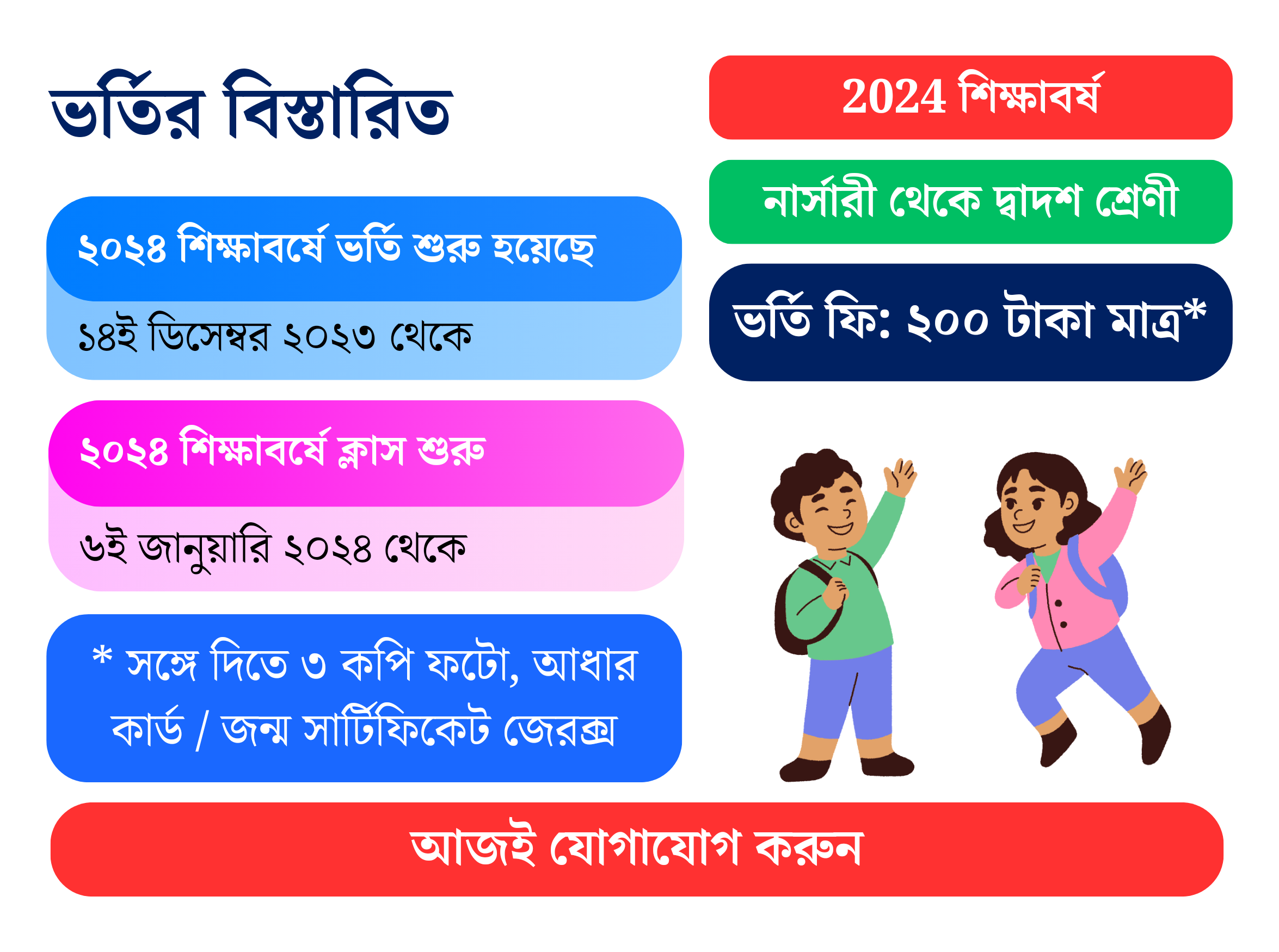 Brothers Tutorial admission Information